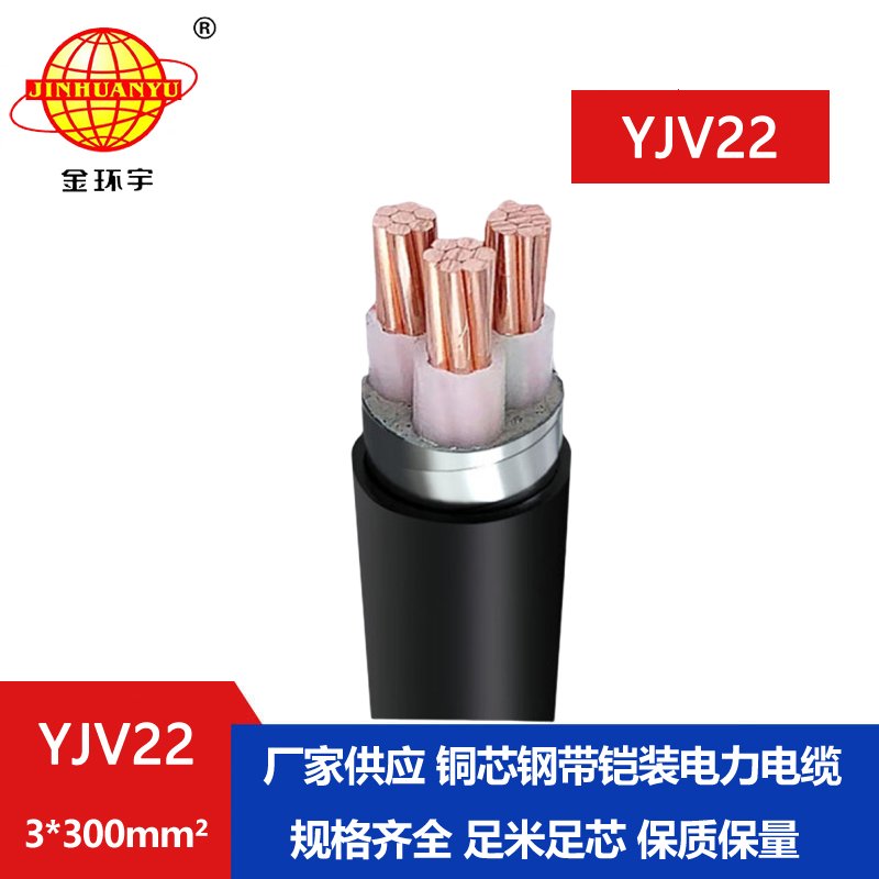 金環(huán)宇 國標(biāo)YJV22 3*300平方